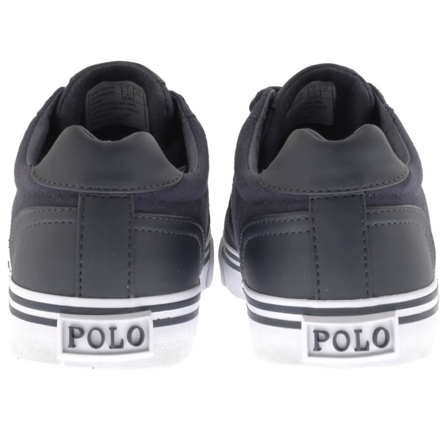 Alternative Image for ProductRalph Lauren Hanford Canvas Trainers Navy2